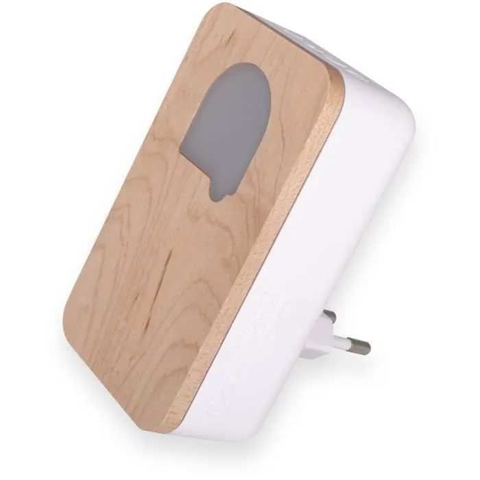 Scs Sentinel CSF0104 Timbre SONE Madera Inalámbrico sin Batería Alcance 150m 25 Melodías IP65