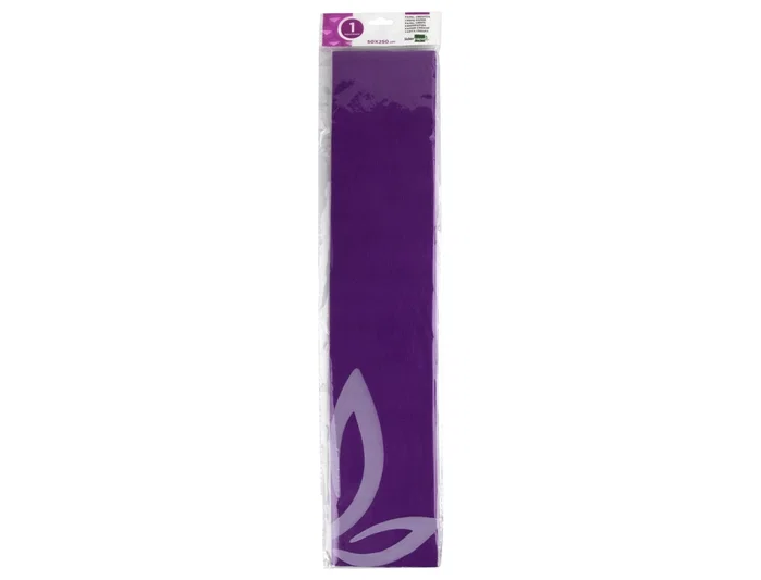 Liderpapel Papel crespon violeta 50 cm x 2,5 m 34g/m2