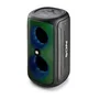 NGS Roller Beast Altavoz Portátil Bluetooth 5.0, 32W, Resistente al Agua IPX5, Luces RGB, Radio FM, USB/TF, Auxiliar, 6000mAh, Color Negro