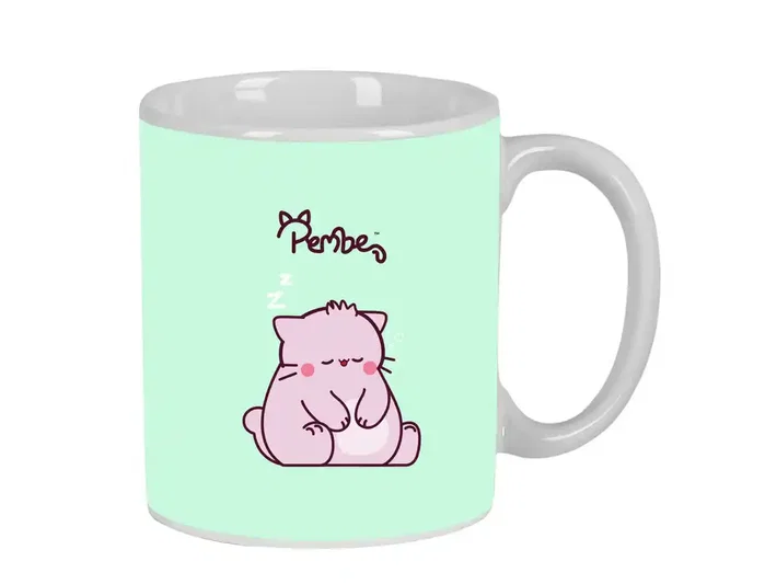 Safta Taza Grande Pembe The Pink Cat