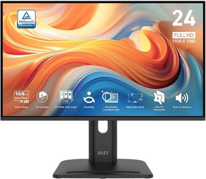 MSI PRO MP245PG E14 Monitor Gaming 23.8 Pulgadas IPS 144Hz Full HD MSI PRO MP245PG E14 Monitor Gaming 23.8 Pulgadas IPS 144Hz Full HD
