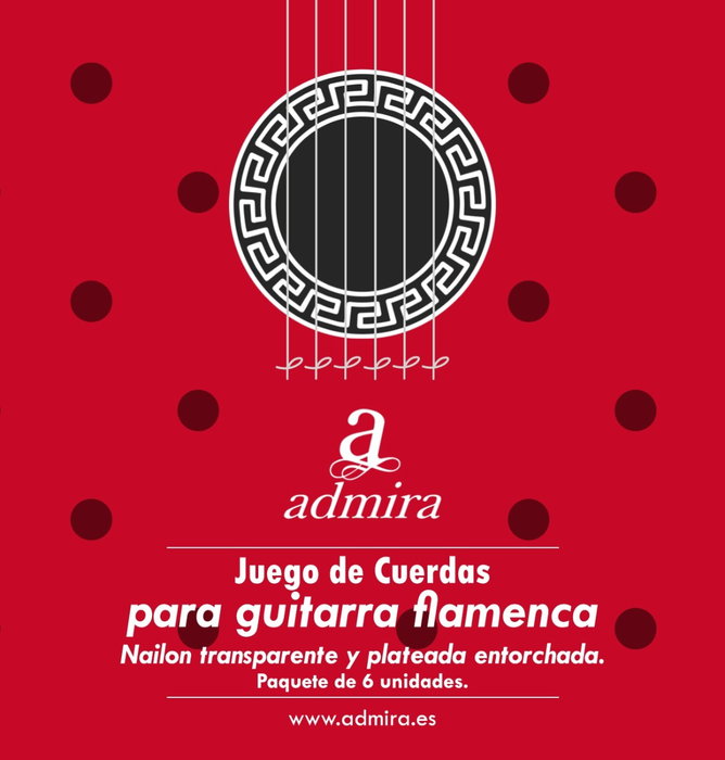 Juego de Cuerdas Admira para Guitarra Flamenca Juego de Cuerdas Admira para Guitarra Flamenca