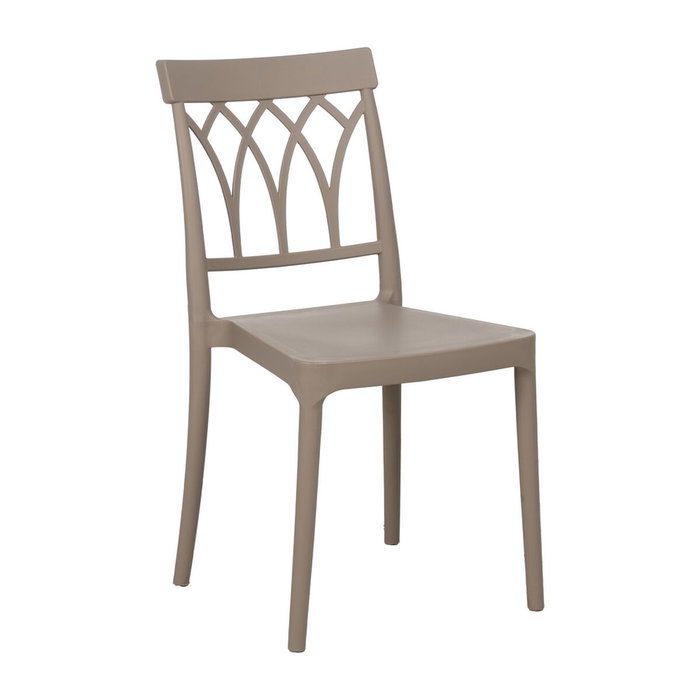 Ixia Silla Apilable Contract Taupe Ixia Silla Apilable Contract Taupe