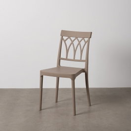 Ixia Silla Apilable Contract Taupe