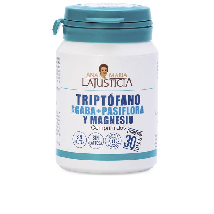 ANA MARIA LAJUSTICIA Triptófano con GABA + Pasiflora y Magnesio 60 comprimidos
