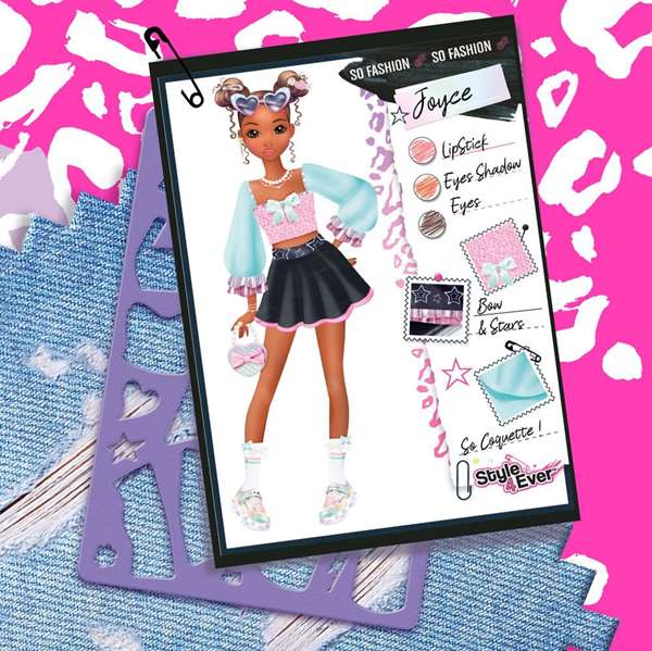 Canal Toys Juego Estudio de Diseño de Moda Fashion Designer con Luz para Crear Pulseras, Incluye Cuentas y Abalorios - 34x31x8cm Canal Toys Juego Estudio de Diseño de Moda Fashion Designer con Luz para Crear Pulseras, Incluye Cuentas y Abalorios - 34x31x8cm