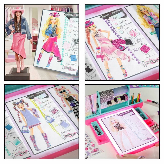 Canal Toys Estudio de Diseño de Moda Fashion Designer con Luz