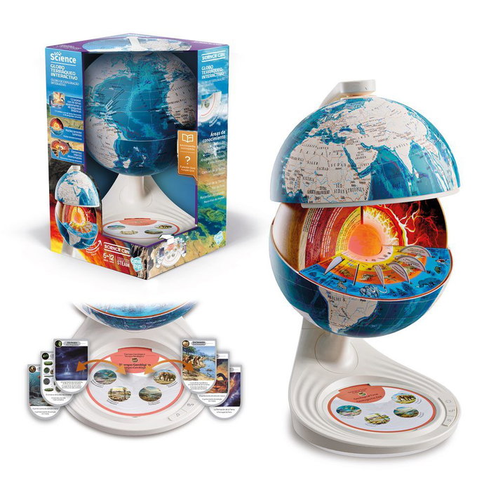 Canal Toys So Science Globo terráqueo interactivo 3D Canal Toys So Science Globo terráqueo interactivo 3D