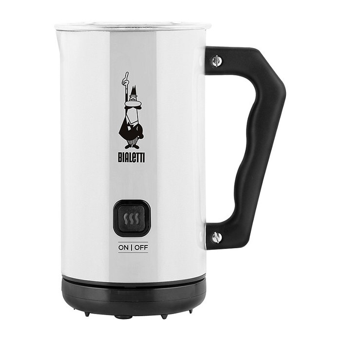 Bialetti MKF02 Bianco Milk Foamer Blanco Bialetti MKF02 Bianco Milk Foamer Blanco