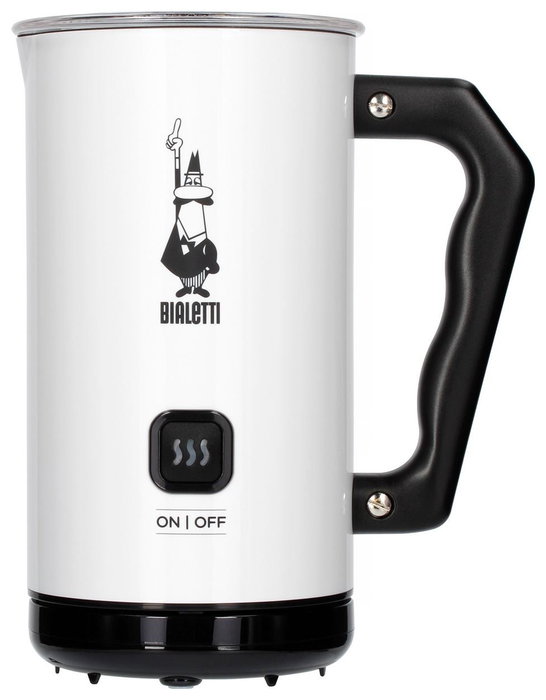 Bialetti MKF02 Bianco Milk Foamer Blanco Bialetti MKF02 Bianco Milk Foamer Blanco