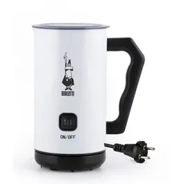 Bialetti MKF02 Espumador de Leche Eléctrico, 300 ml, Blanco