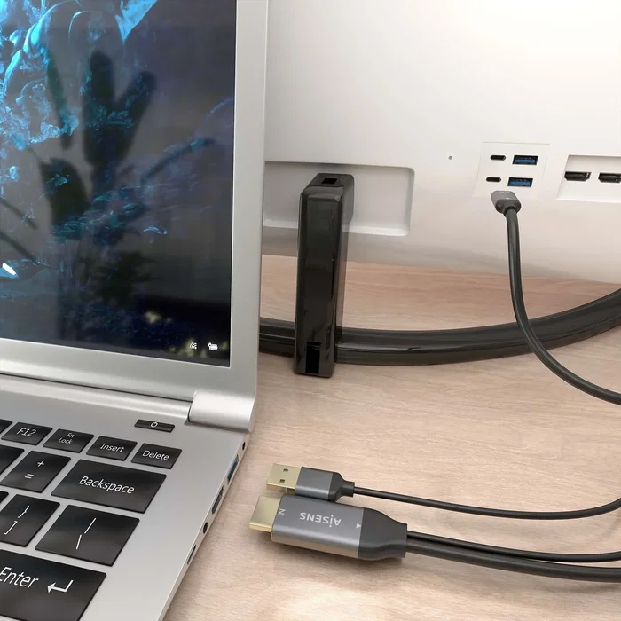 Aisens Cable Conversor HDMI 2.0 a USB-C 4K@60Hz 1,8m Negro