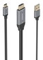 Aisens Cable Conversor HDMI 2.0 a USB-C 4K@60Hz, 1.8m, Negro