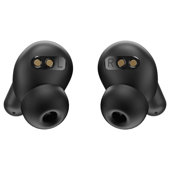 EPOS Adapt E1 Negro Auriculares Bluetooth TWS con Estuche de Carga USB-C, Reducción de Ruido Híbrido, IPX5, Certificado Microsoft Teams - Incluye Receptor USB-C