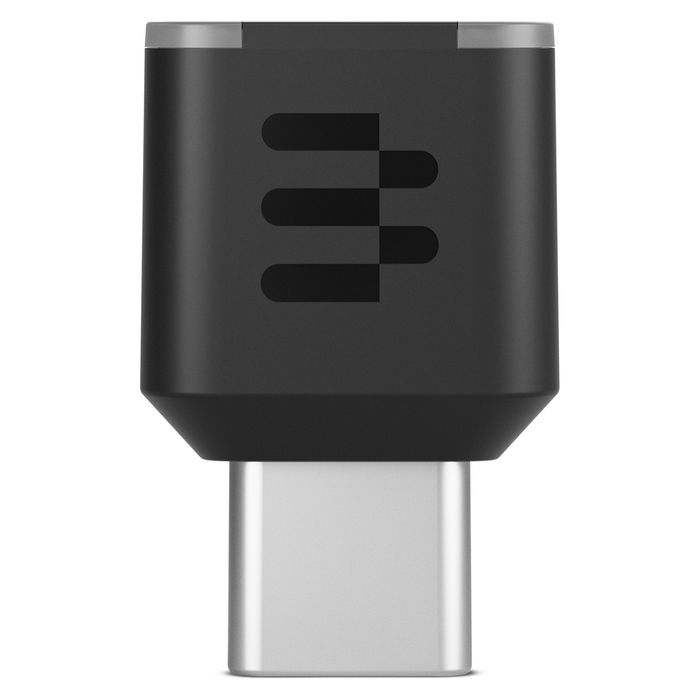 EPOS Adapt E1 Negro Auriculares Bluetooth TWS con Estuche de Carga USB-C, Reducción de Ruido Híbrido, IPX5, Certificado Microsoft Teams - Incluye Receptor USB-C