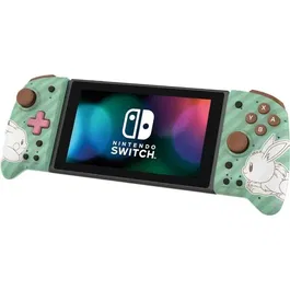 Hori Split Pad Pro Gamepad para Nintendo Switch - Pokémon Edition Verde/Blanco con Botones Traseros, Turbo y Cable