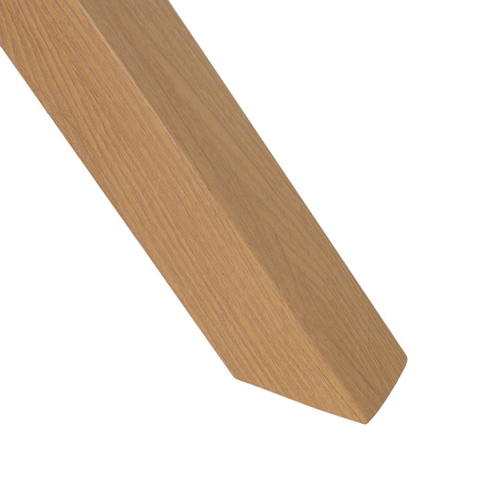 Mesa Comedor Blanco-Natural Dm-Metal 120 X 120 X 76 cm Mesa Comedor Blanco-Natural Dm-Metal 120 X 120 X 76 cm