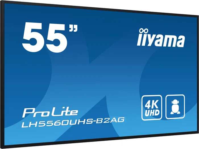 Iiyama LH5560UHS-B2AG Monitor 55 pulg. 4K UHD Android 11