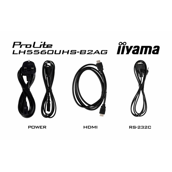 Iiyama LH5560UHS-B2AG Monitor 55 pulg. 4K UHD Android 11