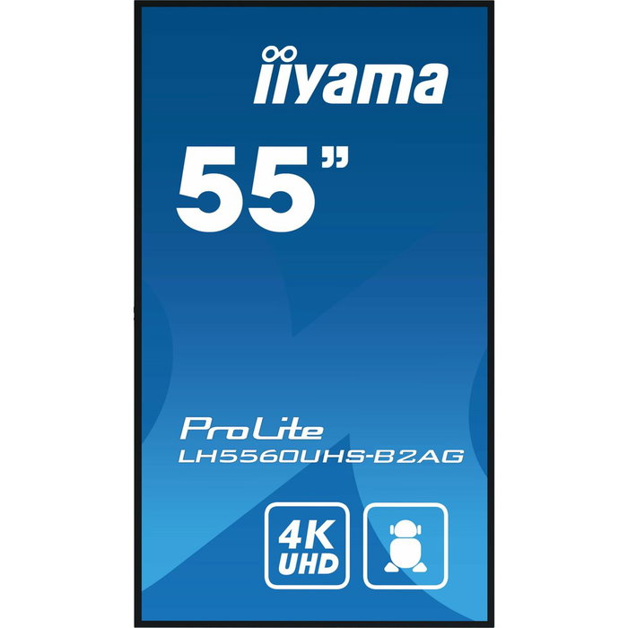 Iiyama LH5560UHS-B2AG Monitor 55 pulg. 4K UHD Android 11