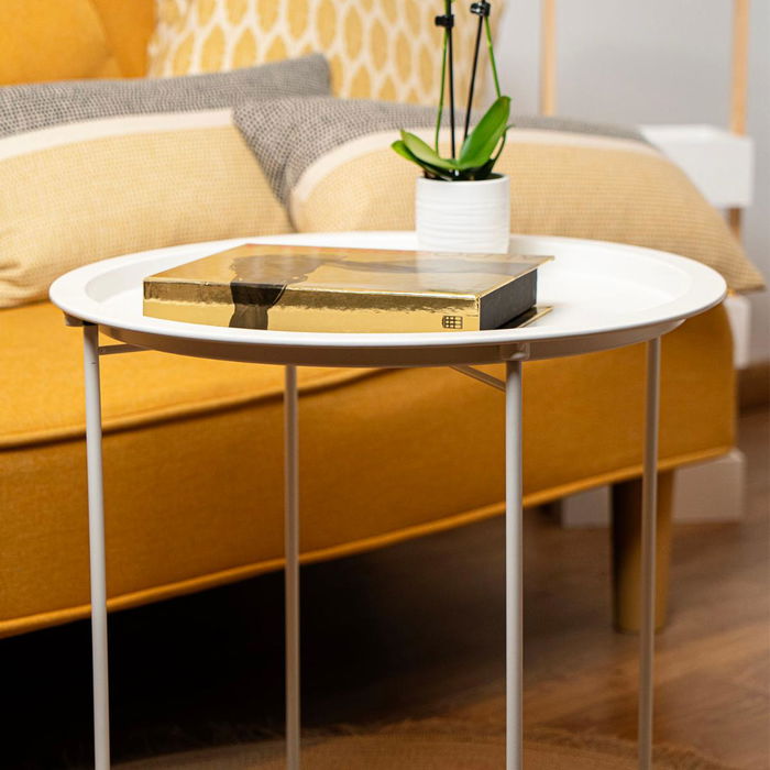 Mesa Auxiliar Acero Moa Vinthera 46,80x46,80x50,20 cm (6 Unidades)