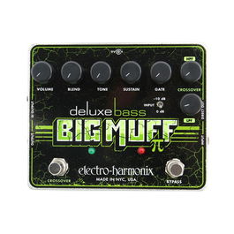 EHX Deluxe Bass Big Muff Pi Pedal de Efectos para Bajo Distorsión/Sustain
