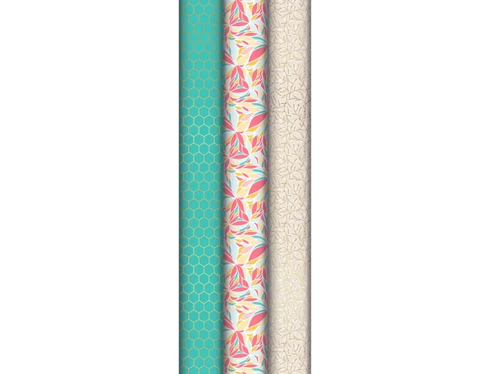 Clairefontaine Papel de regalo Alliance Todo año 70 cm x 2 m Clairefontaine Papel de regalo Alliance Todo año 70 cm x 2 m