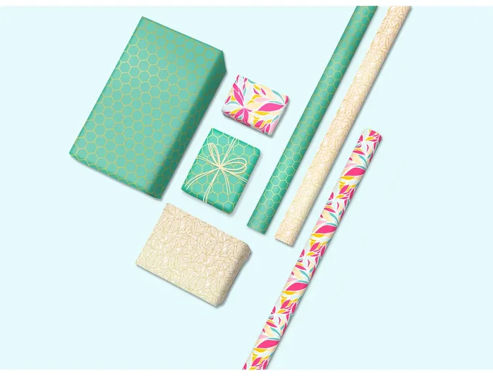 Clairefontaine Papel de regalo Alliance Todo año 70 cm x 2 m Clairefontaine Papel de regalo Alliance Todo año 70 cm x 2 m