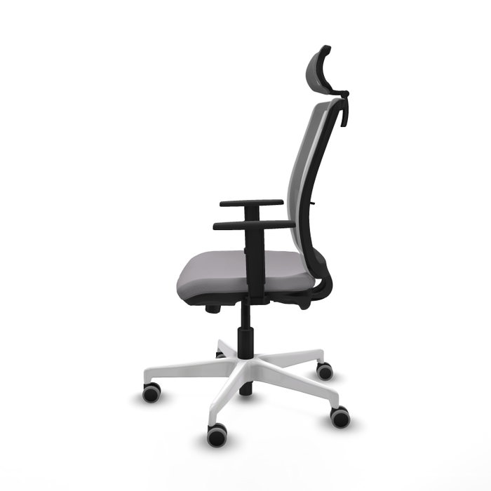 PIQUERAS Y CRESPO Silla de oficina Haches Gris con mecanismo Sincro/Traslack PIQUERAS Y CRESPO Silla de oficina Haches Gris con mecanismo Sincro/Traslack