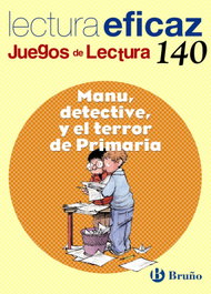 BRUÑO 140.MANU DETECTIVE Y TERROR PRIMARIA.(JUEGO LECTURA)