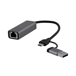 TNB Adaptador USB-C & USB-A to RJ45 adapter
