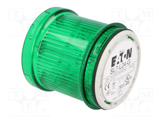 Eaton SL7-L24-G Módulo de luz continua LED verde 24V 171462
