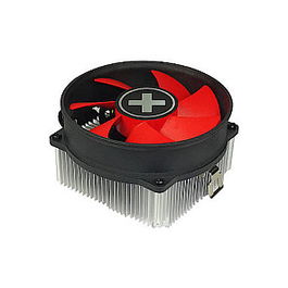 Xilence XC035 A250PWM Cooler para Procesador AMD AM5/AM4, Ventilador 92 mm PWM 2800 RPM, Negro y Rojo, TDP 89W