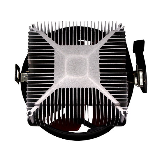 Xilence XC035 A250PWM Cooler para Procesador AMD AM5/AM4, Ventilador 92 mm PWM 2800 RPM, Negro y Rojo, TDP 89W