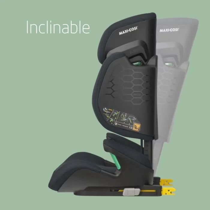 MAXI-COSI Silla de coche Rodifix M I-Size, Grupo 2/3, Isofix, Escalable, de 15 a 36kg, de 3,5 a 12 años, Gris Básico