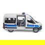 Bruder Mercedes-Benz Sprinter Polizei Einsatzfahrzeug 02683, Vehículo de Policía a Escala 1:16 con Luces y Sonido, para Mayores de 4 Años