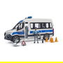 Bruder Mercedes-Benz Sprinter Polizei Einsatzfahrzeug 02683, Vehículo de Policía a Escala 1:16 con Luces y Sonido, para Mayores de 4 Años
