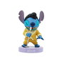 Figura Enesco Disney Stitch Elvis Traje Dorado con Micrófono Plateado - Pieza Decorativa de Alta Calidad para Coleccionistas