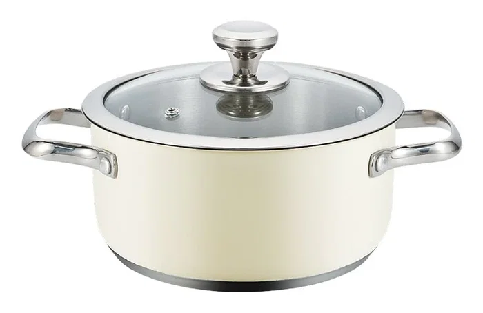 HAEGER Sartén Multiuso Pastel Pot de 18 cm en Acero Inoxidable con Tapa de Cristal, Apta para Inducción, Gas y Vitrocerámica (Modelo PA-18H.006A) HAEGER Sartén Multiuso Pastel Pot de 18 cm en Acero Inoxidable con Tapa de Cristal, Apta para Inducción, Gas y Vitrocerámica (Modelo PA-18H.006A)
