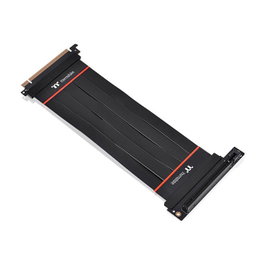 Thermaltake AC-060-CO1OTN-C2 Extensor PCI Express 4.0 16x 200 mm, Cable 90 Grados, Conector Macho-Hembra, Negro