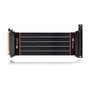Thermaltake AC-060-CO1OTN-C2 Extensor PCI Express 4.0 16x 200 mm, Cable 90 Grados, Conector Macho-Hembra, Negro