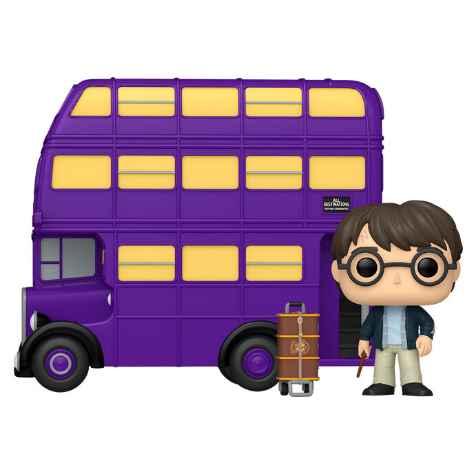 Funko Pop! Rides Super Deluxe Harry Potter con Knight Bus