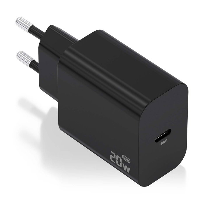 AISENS Cargador GaN 20W USB-C PD3.0 Negro A110-0939 AISENS Cargador GaN 20W USB-C PD3.0 Negro A110-0939