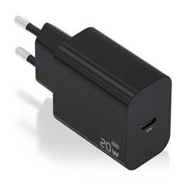 AISENS A110-0939 Cargador USB-C PD3.0 20W GaN Negro