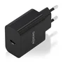 Aisens A110 - 0939 Cargador GaN 20W USB-C PD3.0 con Carga Rápida para Smartphone, Tablet, Portátil - Negro