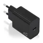 Aisens A110 - 0939 Cargador GaN 20W USB-C PD3.0 con Carga Rápida para Smartphone, Tablet, Portátil - Negro