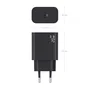 Aisens A110 - 0939 Cargador GaN 20W USB-C PD3.0 con Carga Rápida para Smartphone, Tablet, Portátil - Negro