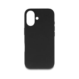 DeLOCK 81256 Funda para iPhone 16 MagSafe de Silicona Soft-Touch Negro - Compatible con Apple, Protección Anti-Caídas