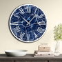 Wallity Reloj Decorativo 5050MS-018 MDF 50 cm Silencioso Elegante Moderno