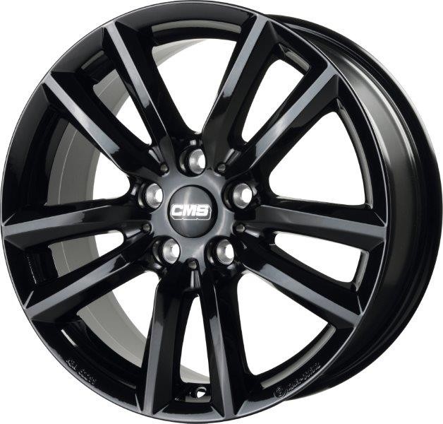 CMS Llanta C27 7x17 Negro Brillo ET42 5x108 CMS Llanta C27 7x17 Negro Brillo ET42 5x108